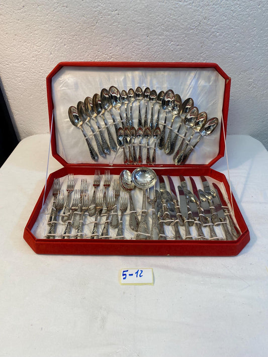Servizio di Posate in Argento 800 - Tradizione Italiana Intatta