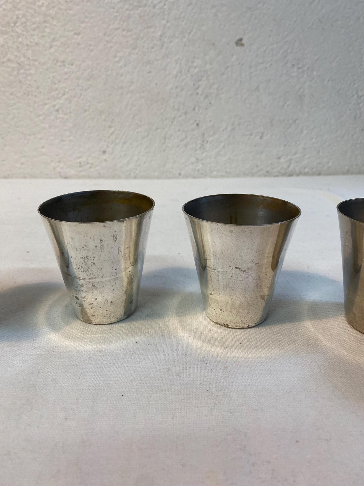 Bicchieri Placcati Argento Set 6 Pezzi - Eleganti e Versatili per Uso o Decorazione