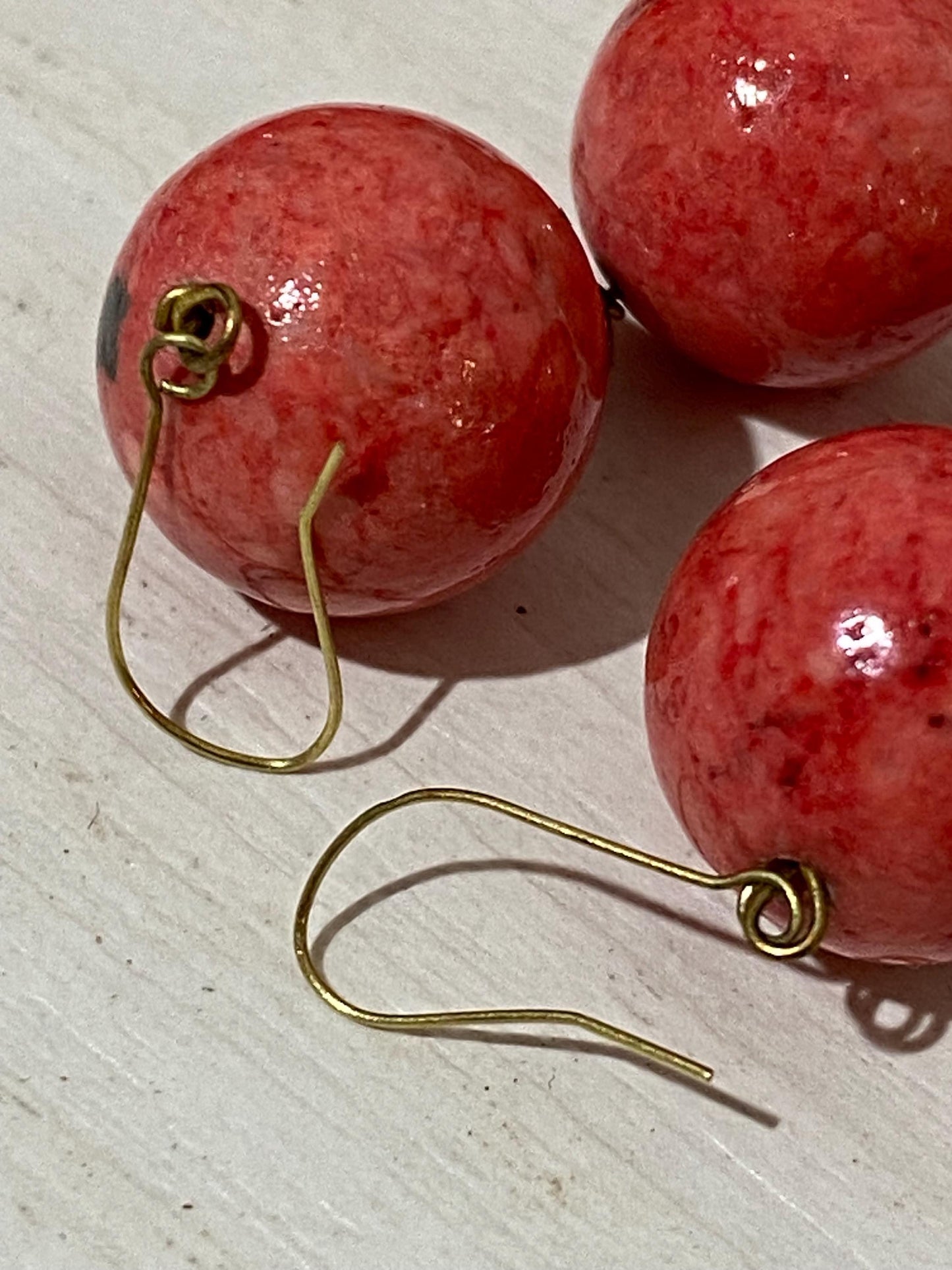 Elegante Parure Vintage con Ganci in Oro 750 idea regalo - regalo di nozze - fidanzamento