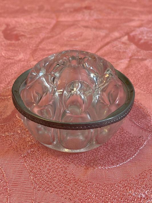 Rana di Fiori in Vetro Vintage, Modello di Vaso per Camino, Rana di Vaso Decorativa