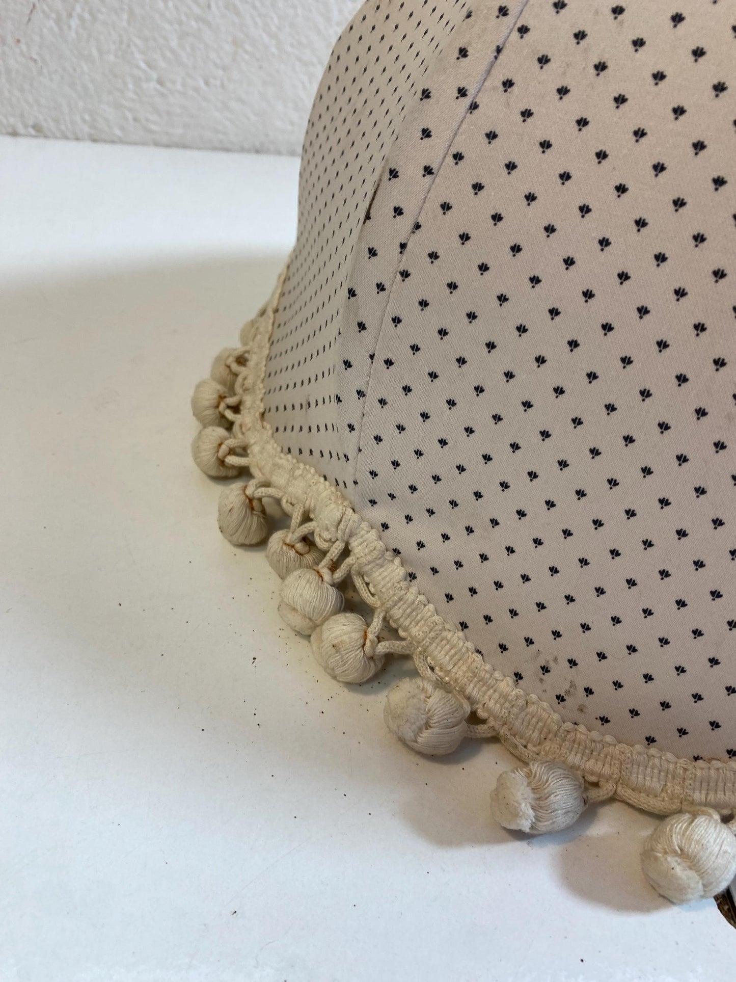 Paralume Vintage in Tessuto con Nappe Elegante Copri lampada a Sospensione (70 cm)