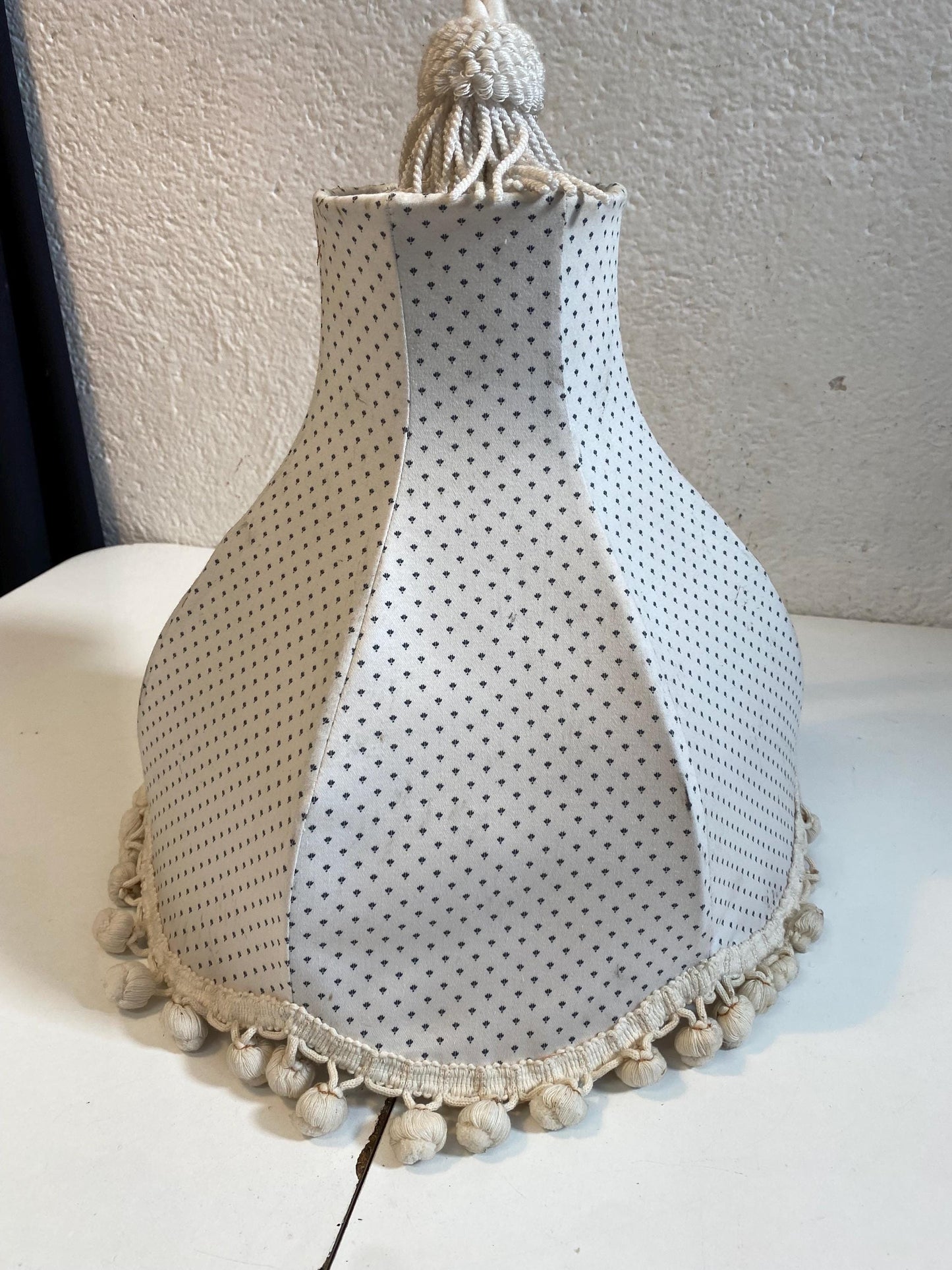 Paralume Vintage in Tessuto con Nappe Elegante Copri lampada a Sospensione (70 cm)