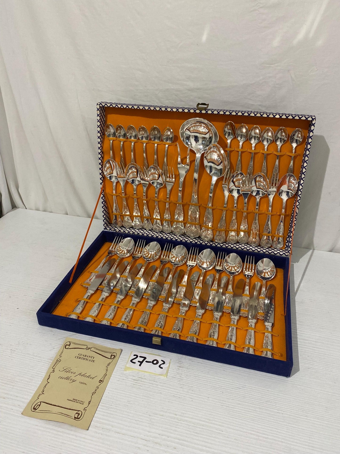 Servizio di Posate in Argento 800 - Tradizione Italiana Intatta