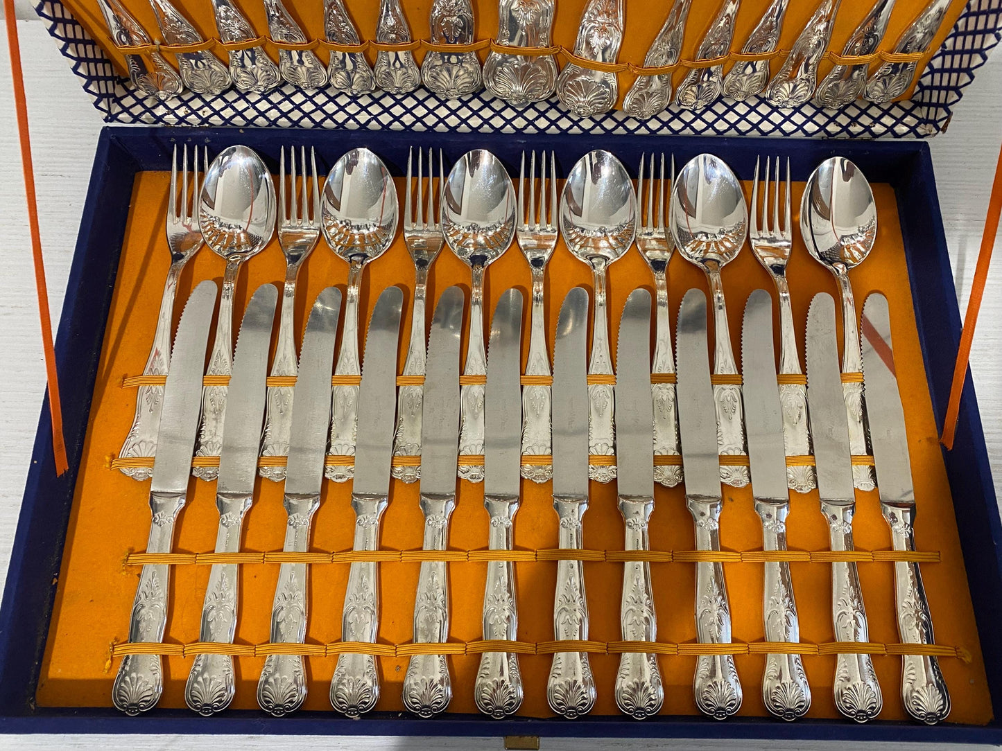 Servizio di Posate in Argento 800 - Tradizione Italiana Intatta