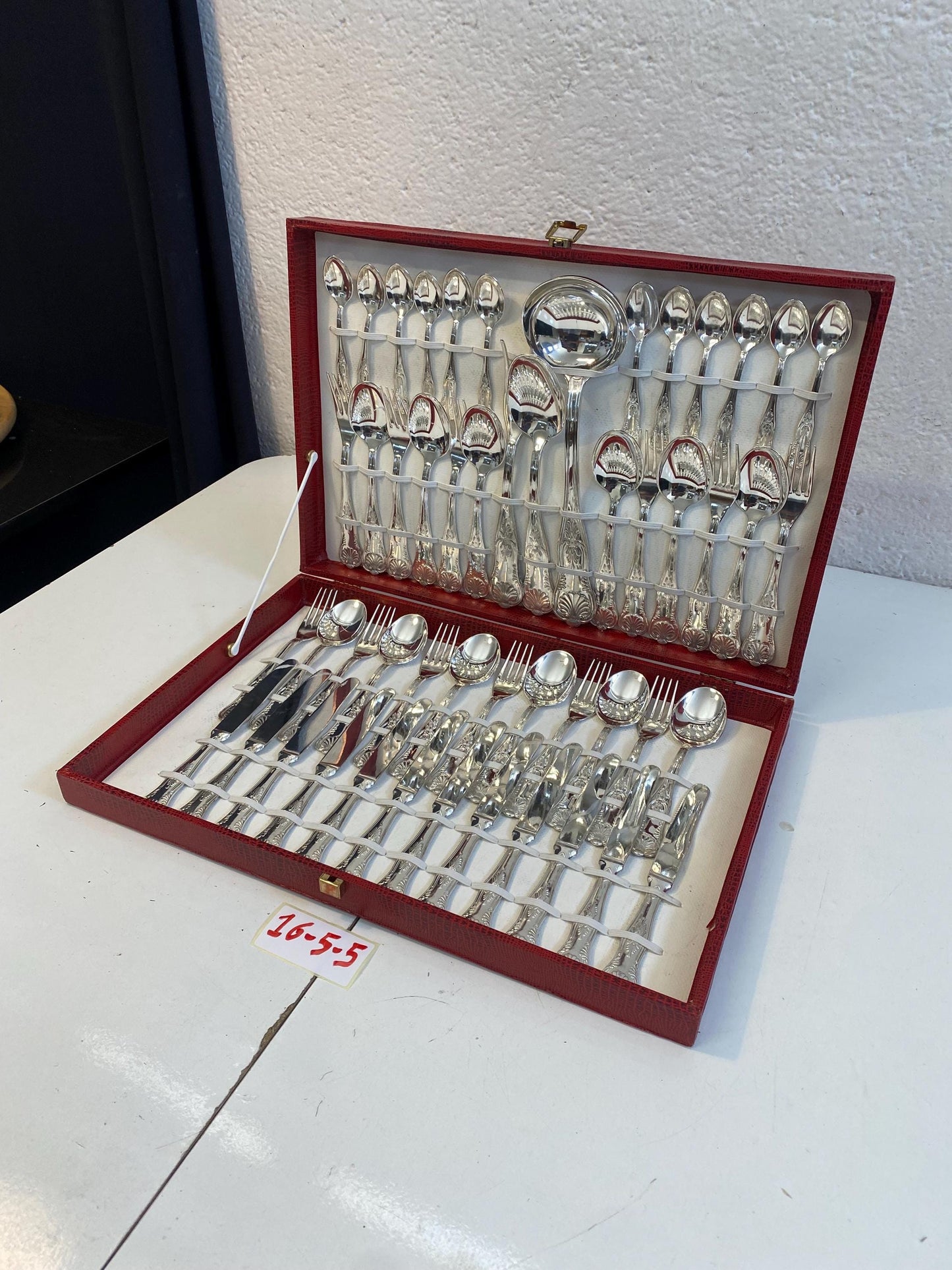 Servizio di Posate in Argento 800 - Tradizione Italiana Intatta come nuove