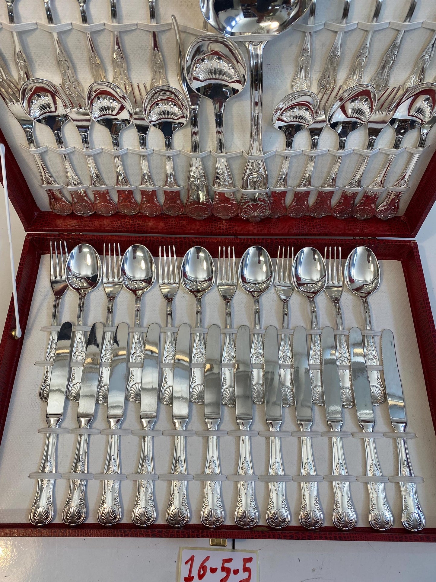Servizio di Posate in Argento 800 - Tradizione Italiana Intatta come nuove