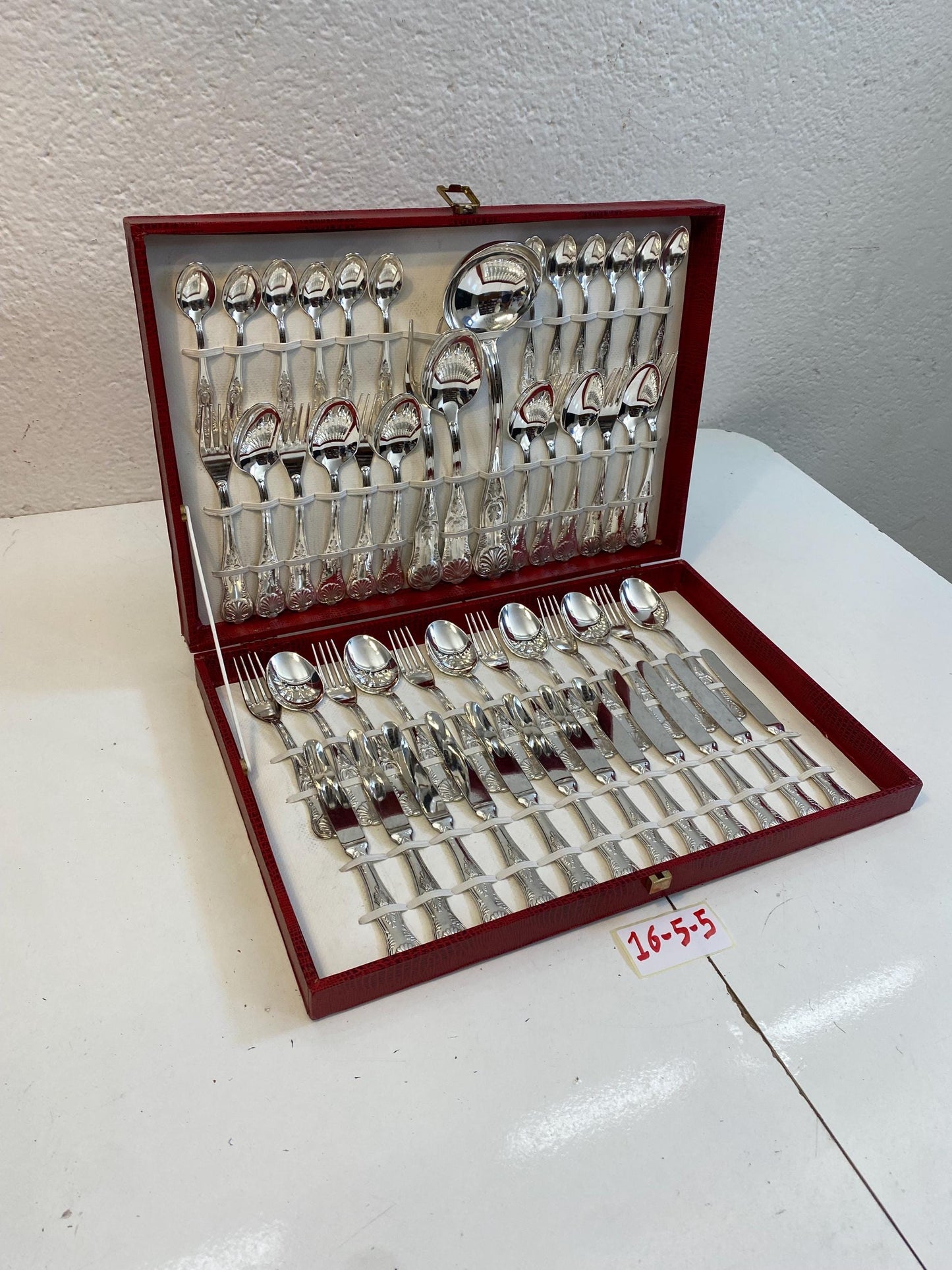 Servizio di Posate in Argento 800 - Tradizione Italiana Intatta come nuove