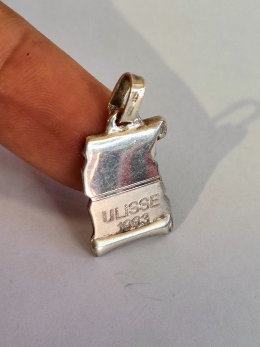 Pendente Personalizzato in Argento 925 - Ulisse 1993
