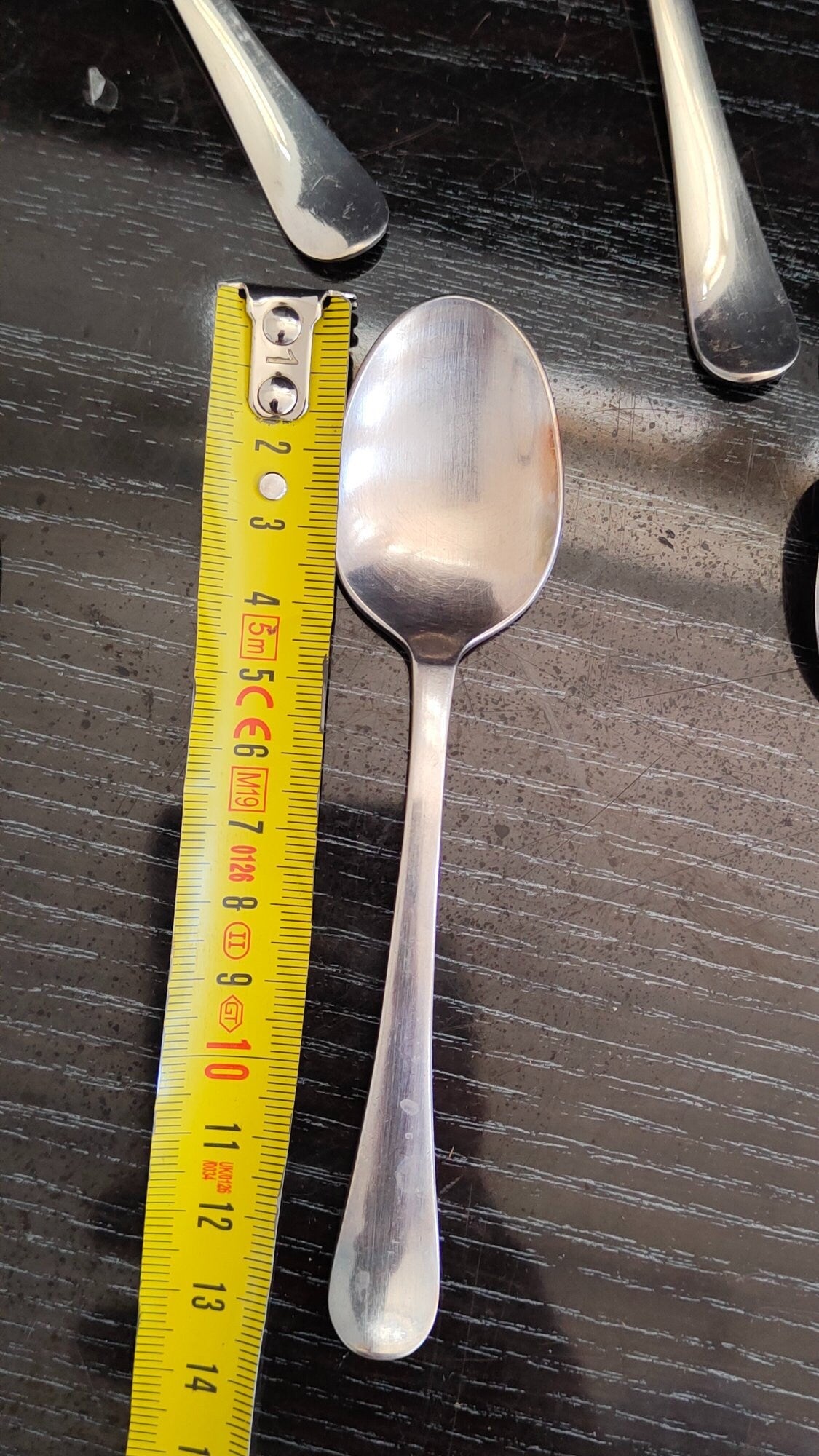 cucchiai da cucina 18 pz della marca italiana Sambonet degli anni '80 cucchiaini piccoli