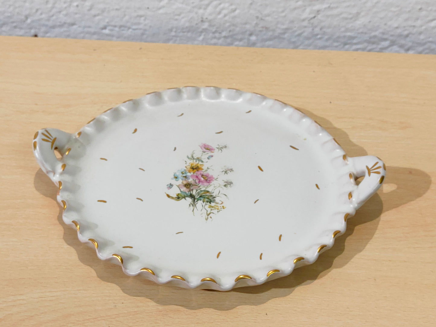 Vassoio decorato in ceramica velia salerno italy