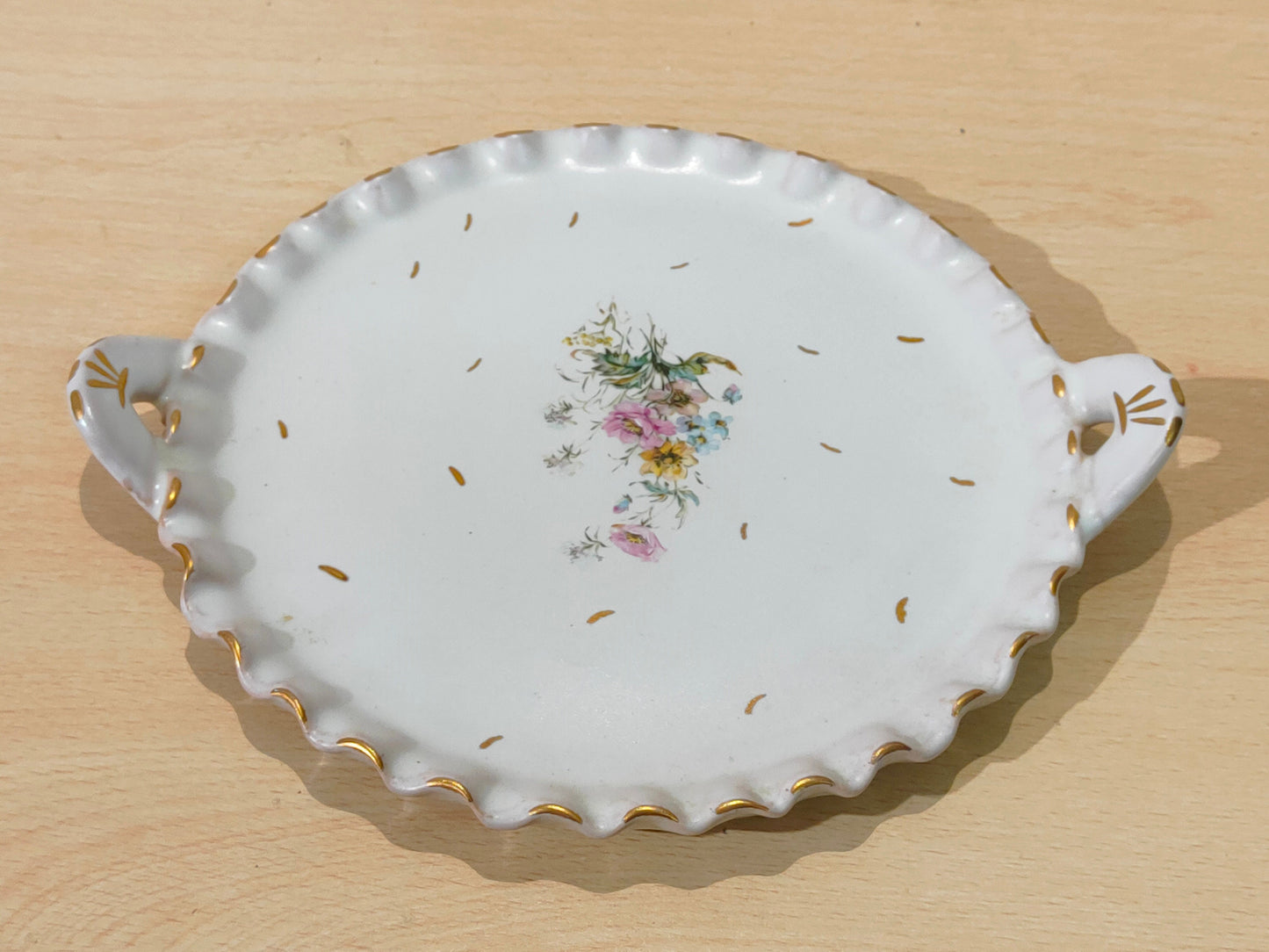 Vassoio decorato in ceramica velia salerno italy