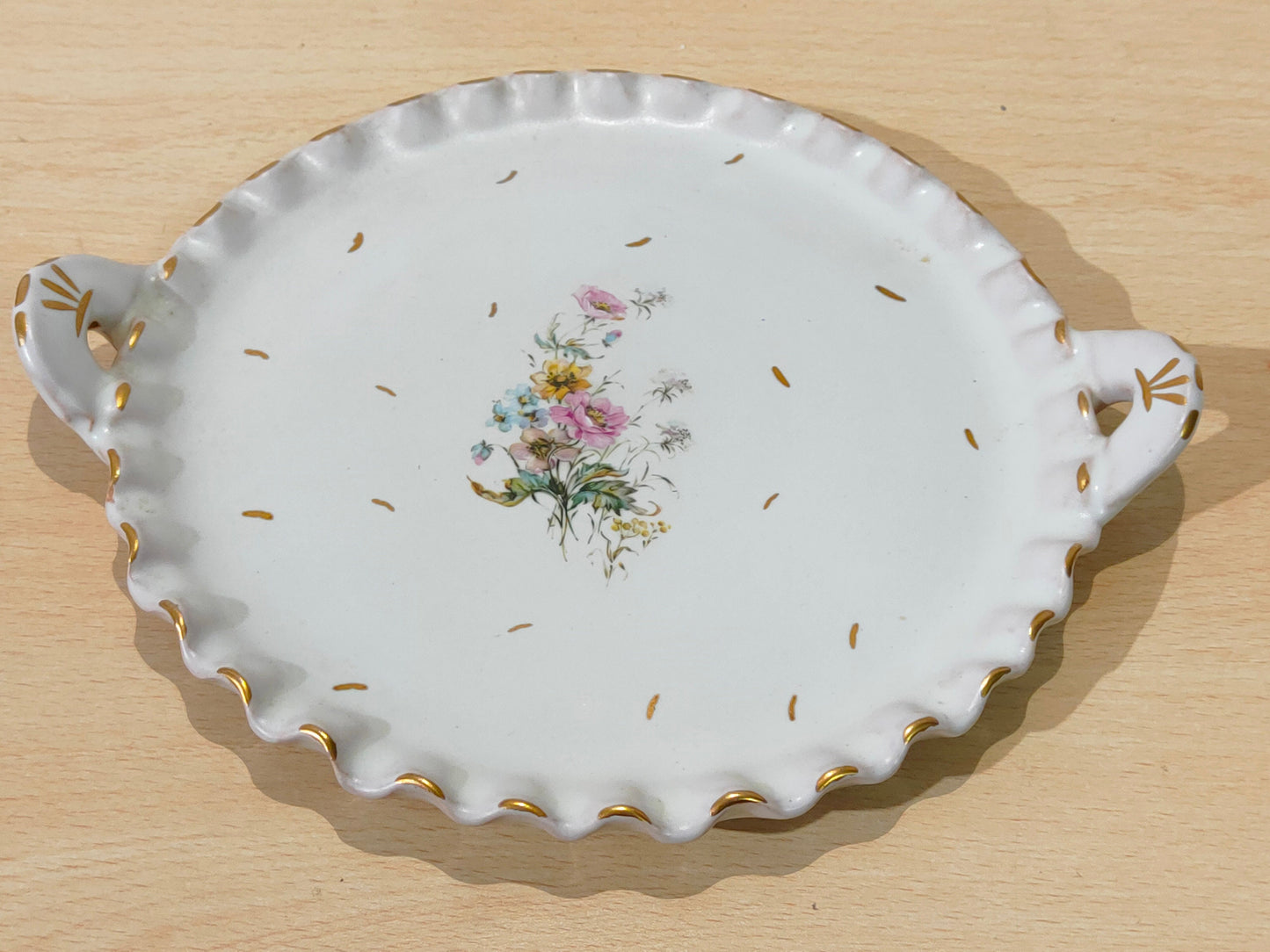 Vassoio decorato in ceramica velia salerno italy