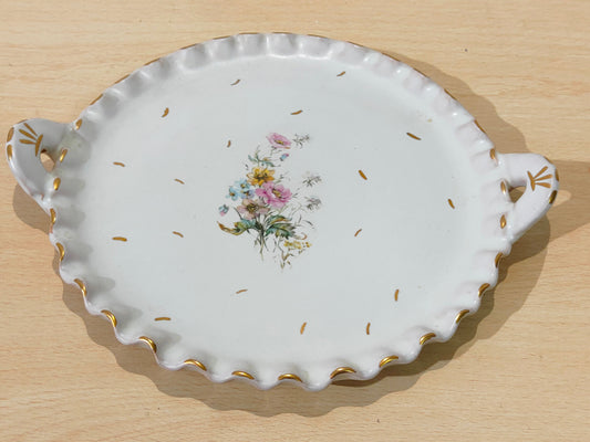 Vassoio decorato in ceramica velia salerno italy