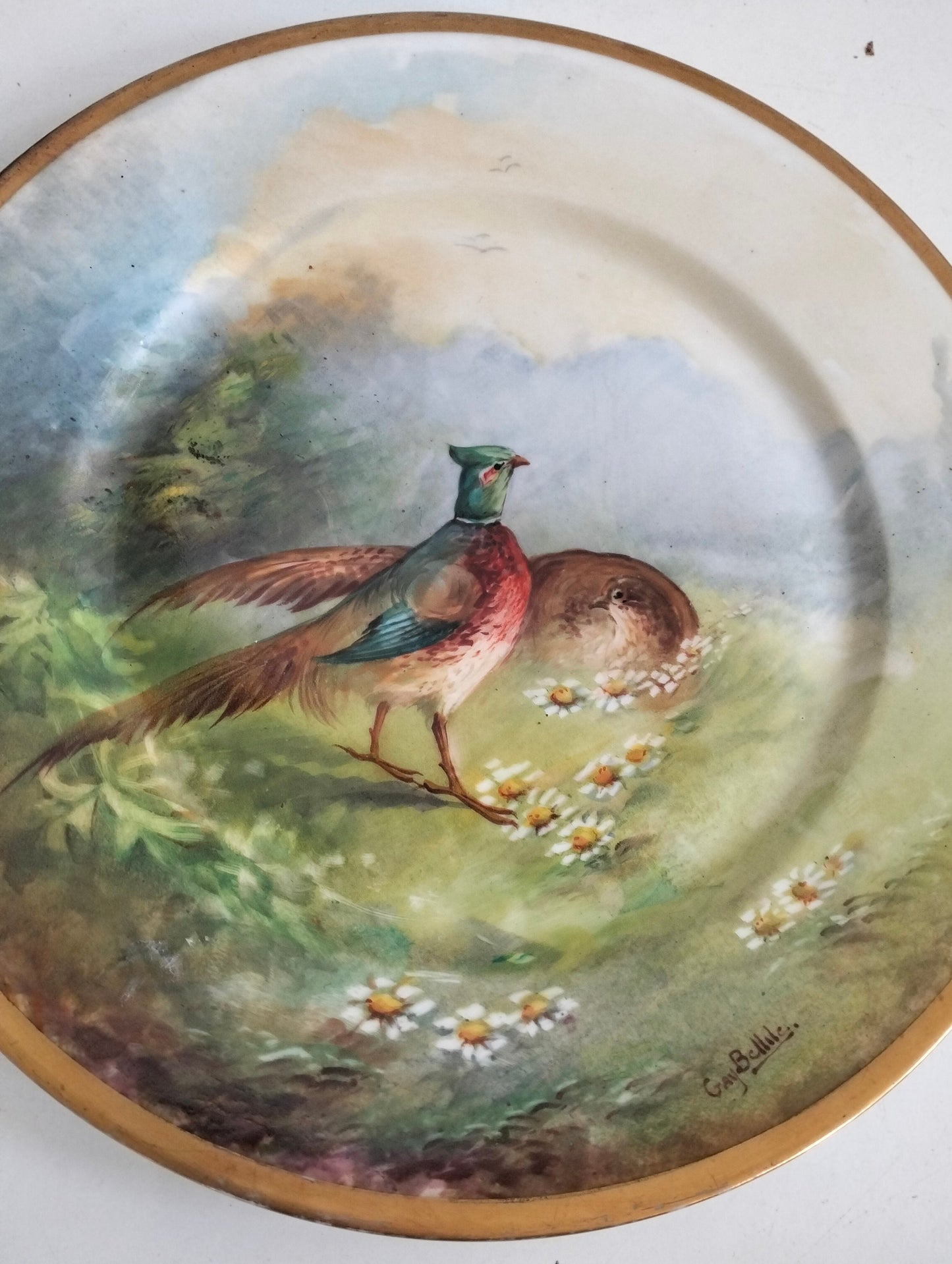 Piatto decorativo a venir France Limoge
