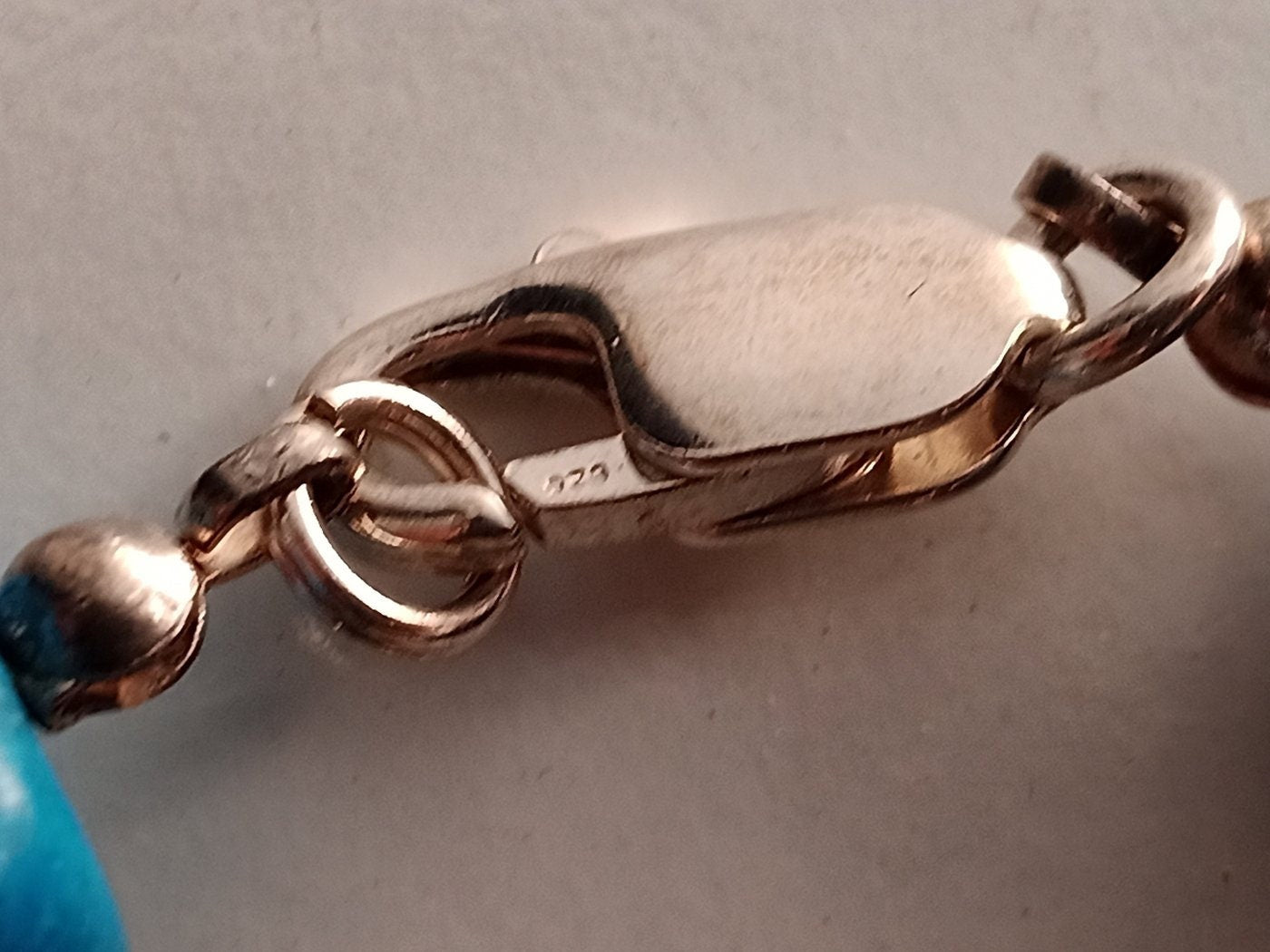 Collana con Pendente in Argento 925 e Pietre Minerali Blu - Eleganza Raffinata