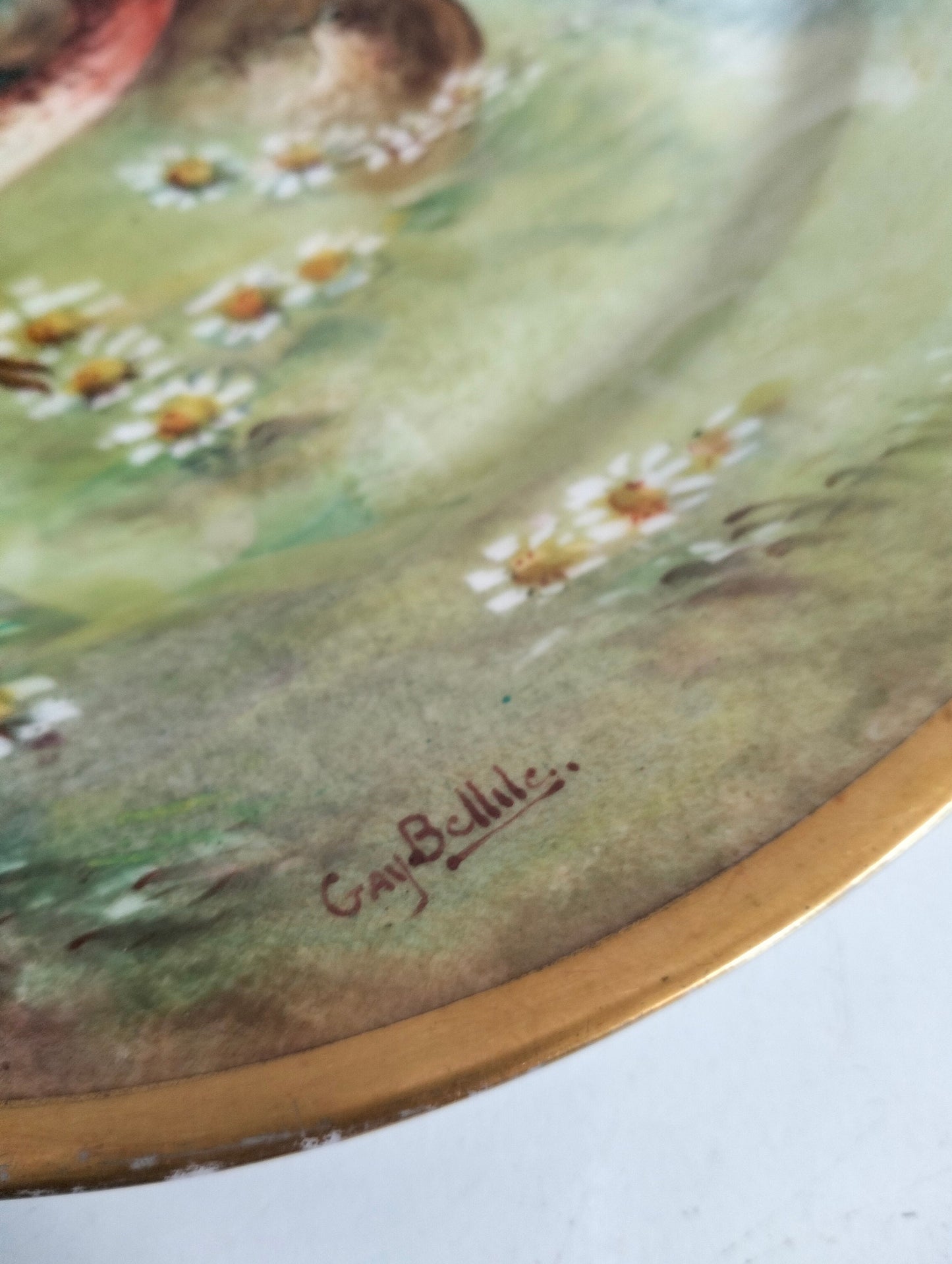Piatto decorativo a venir France Limoge