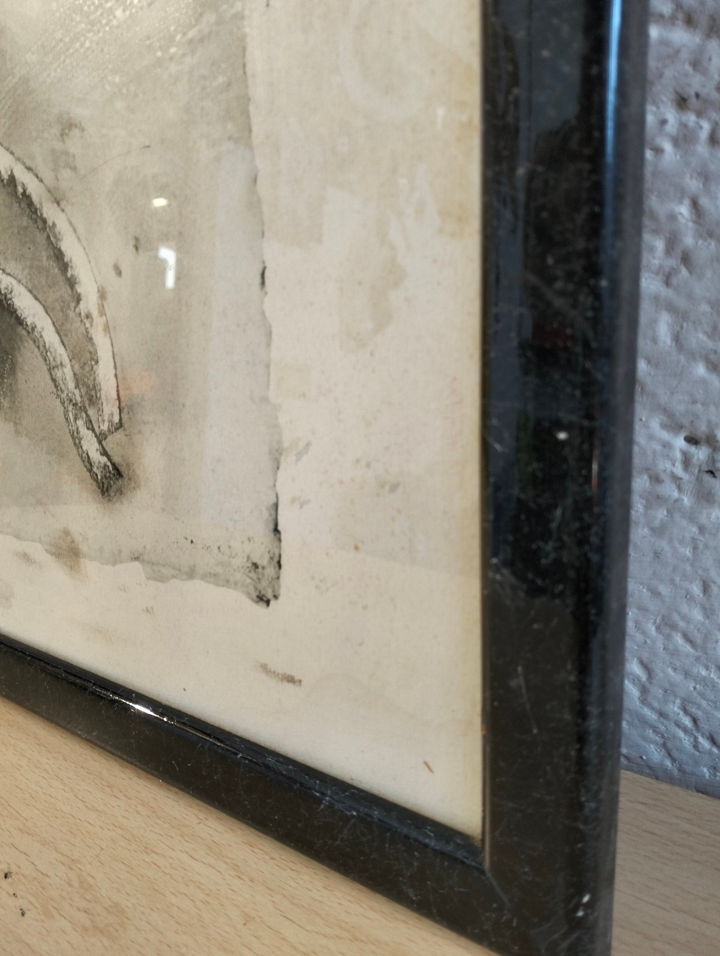 Quadro acquerello Mastroianni