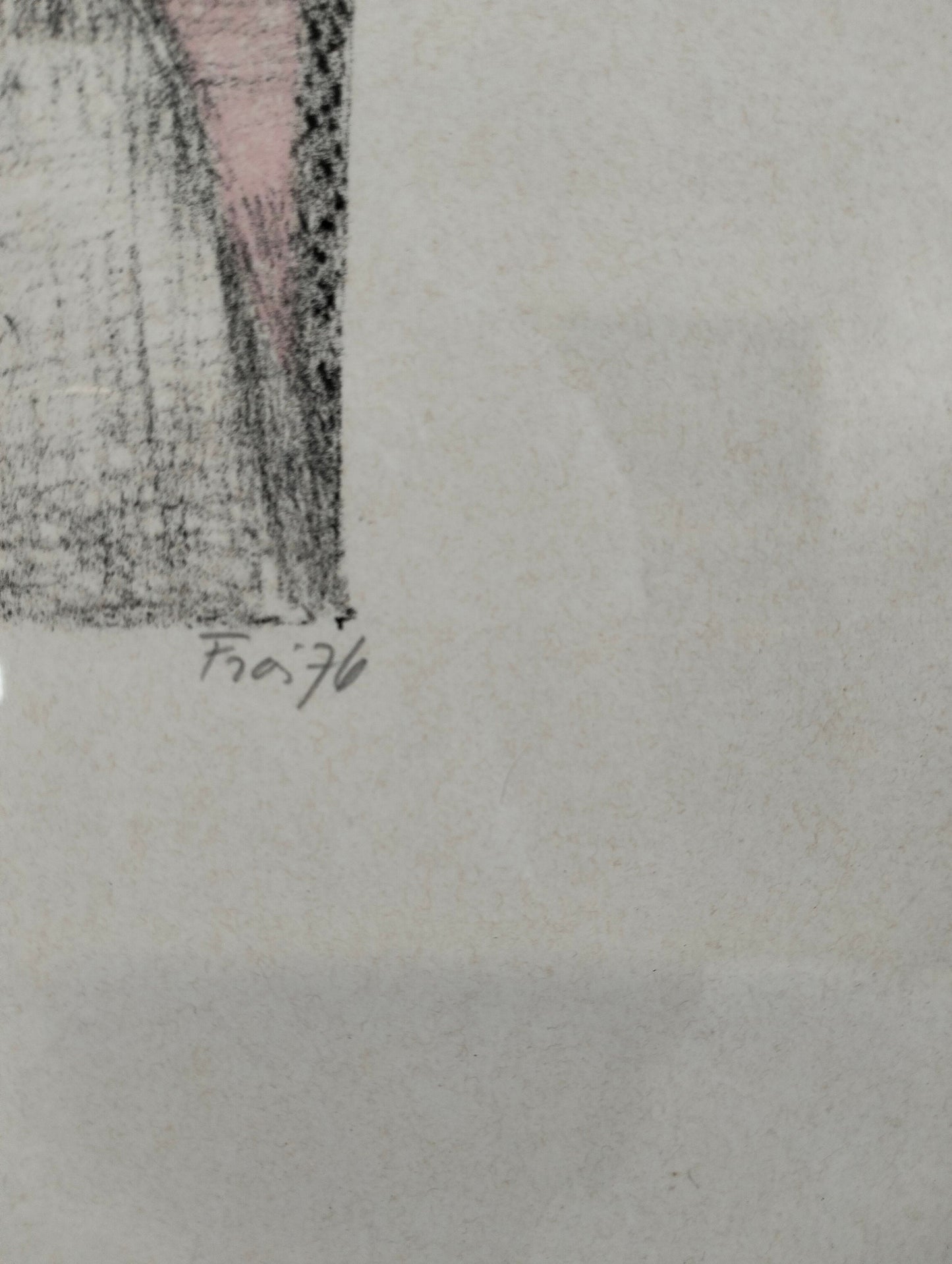 quadro vintage con firma