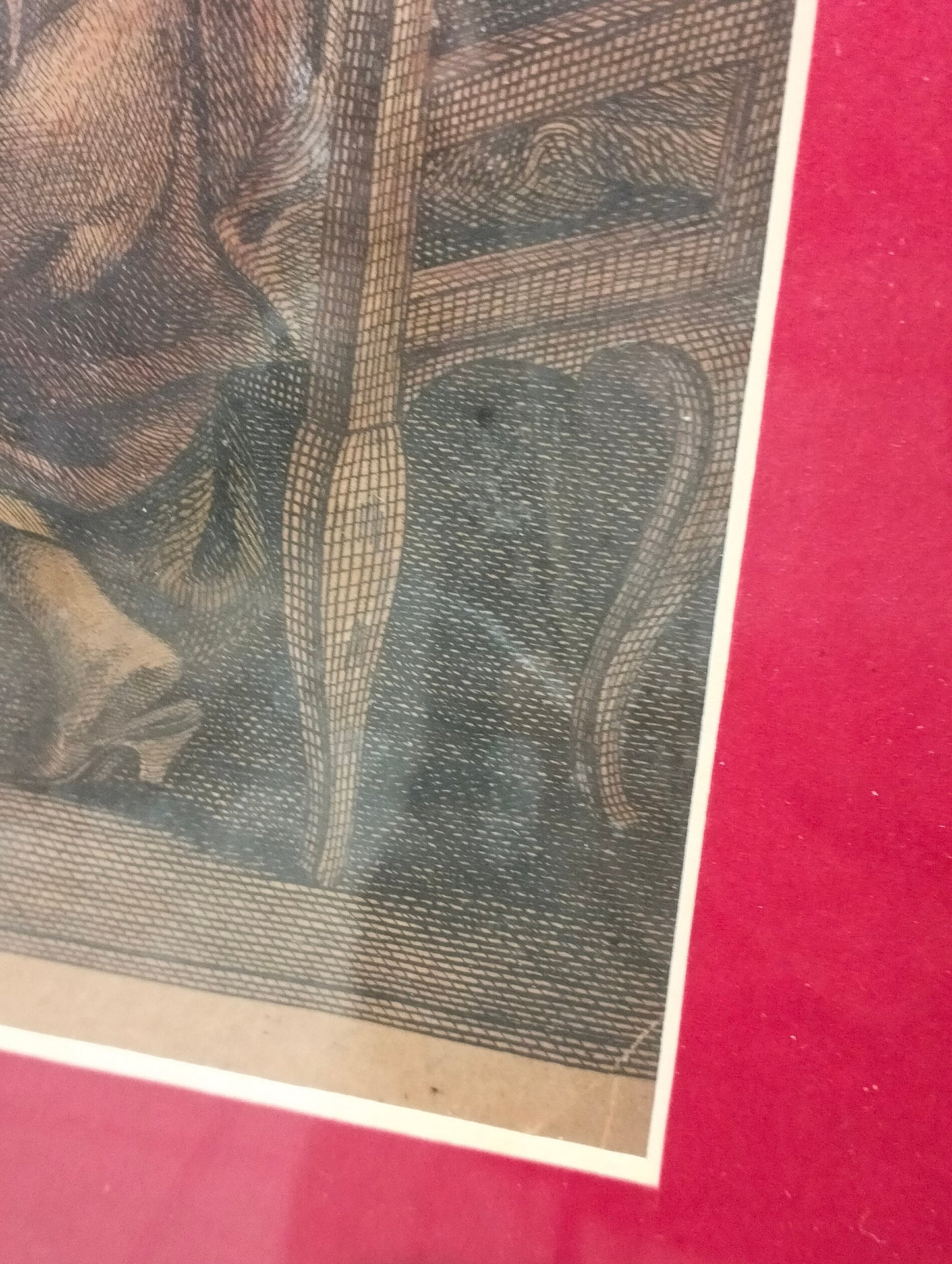 Quadro Stampato dell'Antica Parabola del Figliol Prodigo