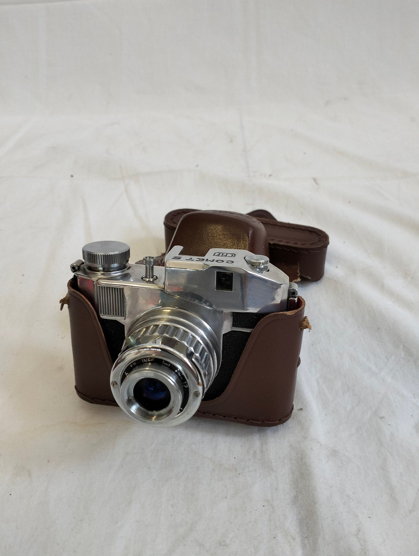 Fotocamera Bencini Comet's 3x4 Vintage con Accessori