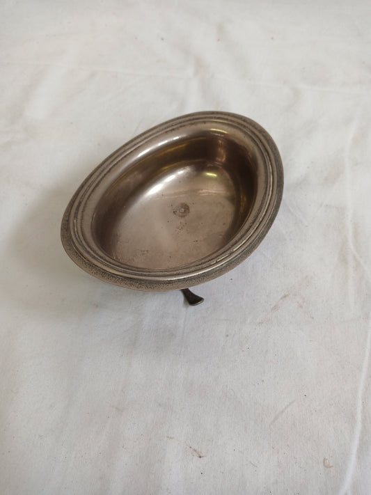 vintage tray in silver