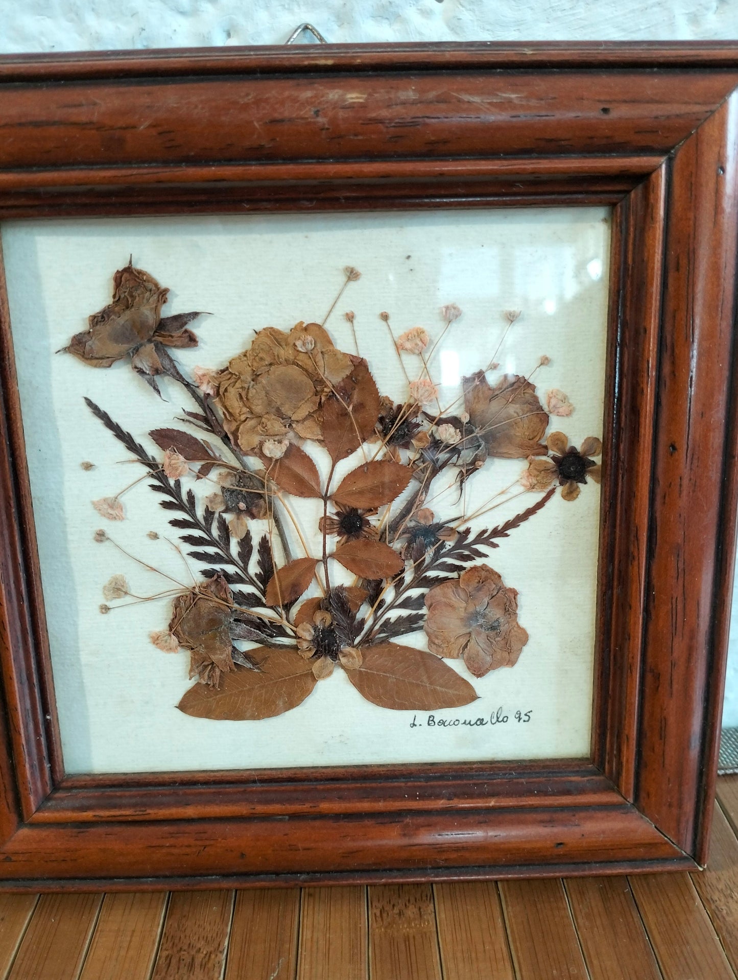 Quadretti Artigianali con Fiori e Foglie Veri - Decorazioni Botaniche Uniche