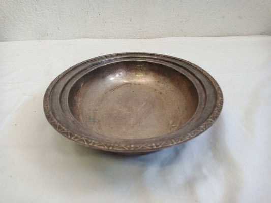 vintage tray in silver