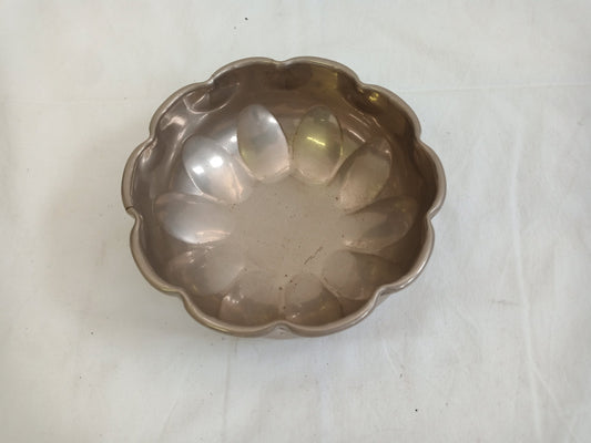 vintage tray in silver 14x6 h cm