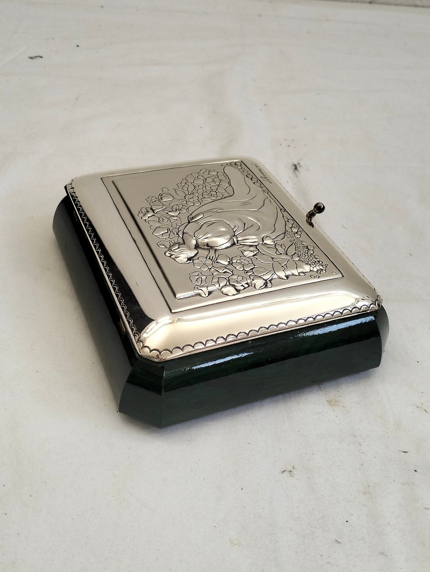 scatola porta gioie vintage