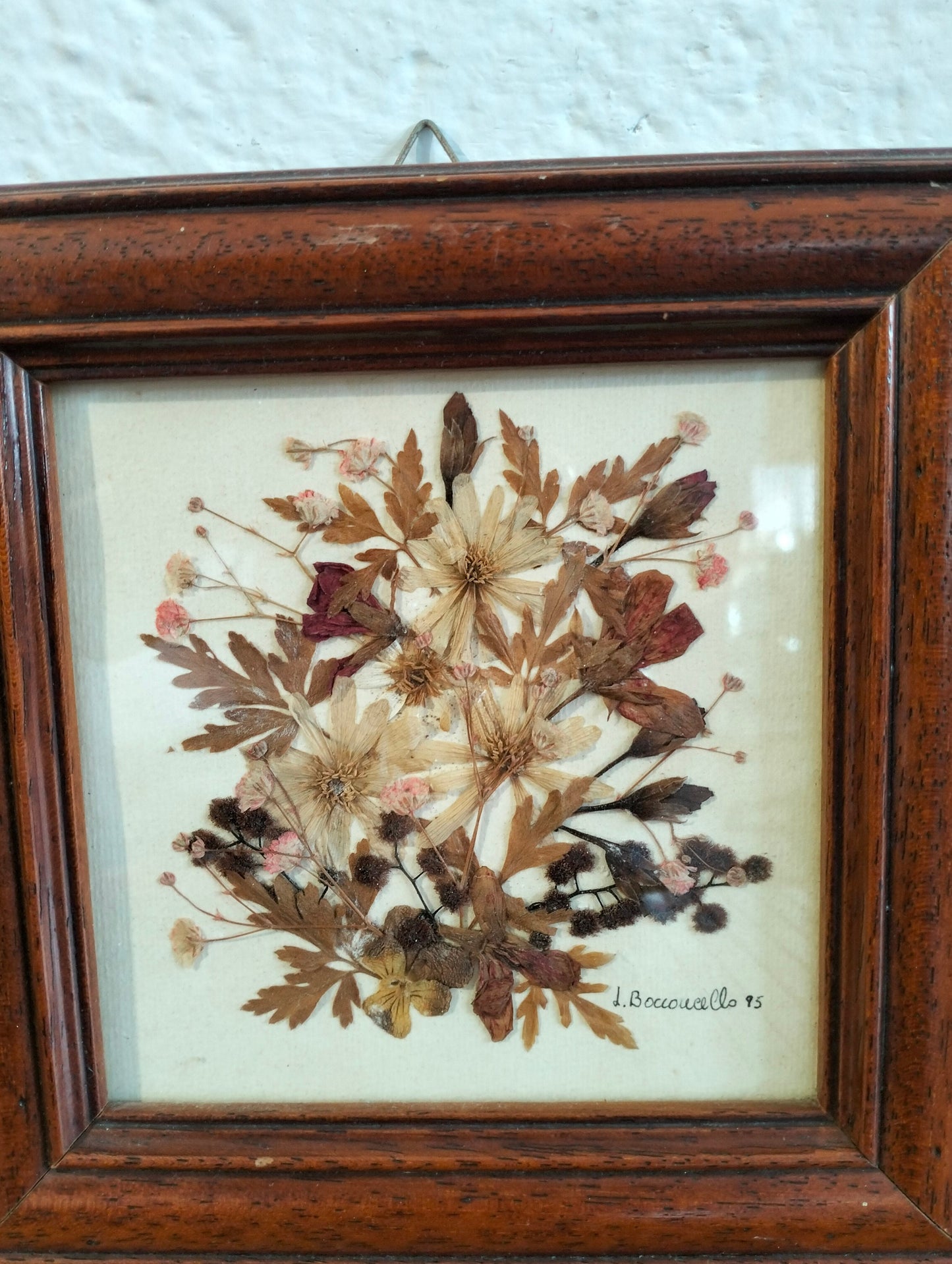 Quadretti Artigianali con Fiori e Foglie Veri - Decorazioni Botaniche Uniche