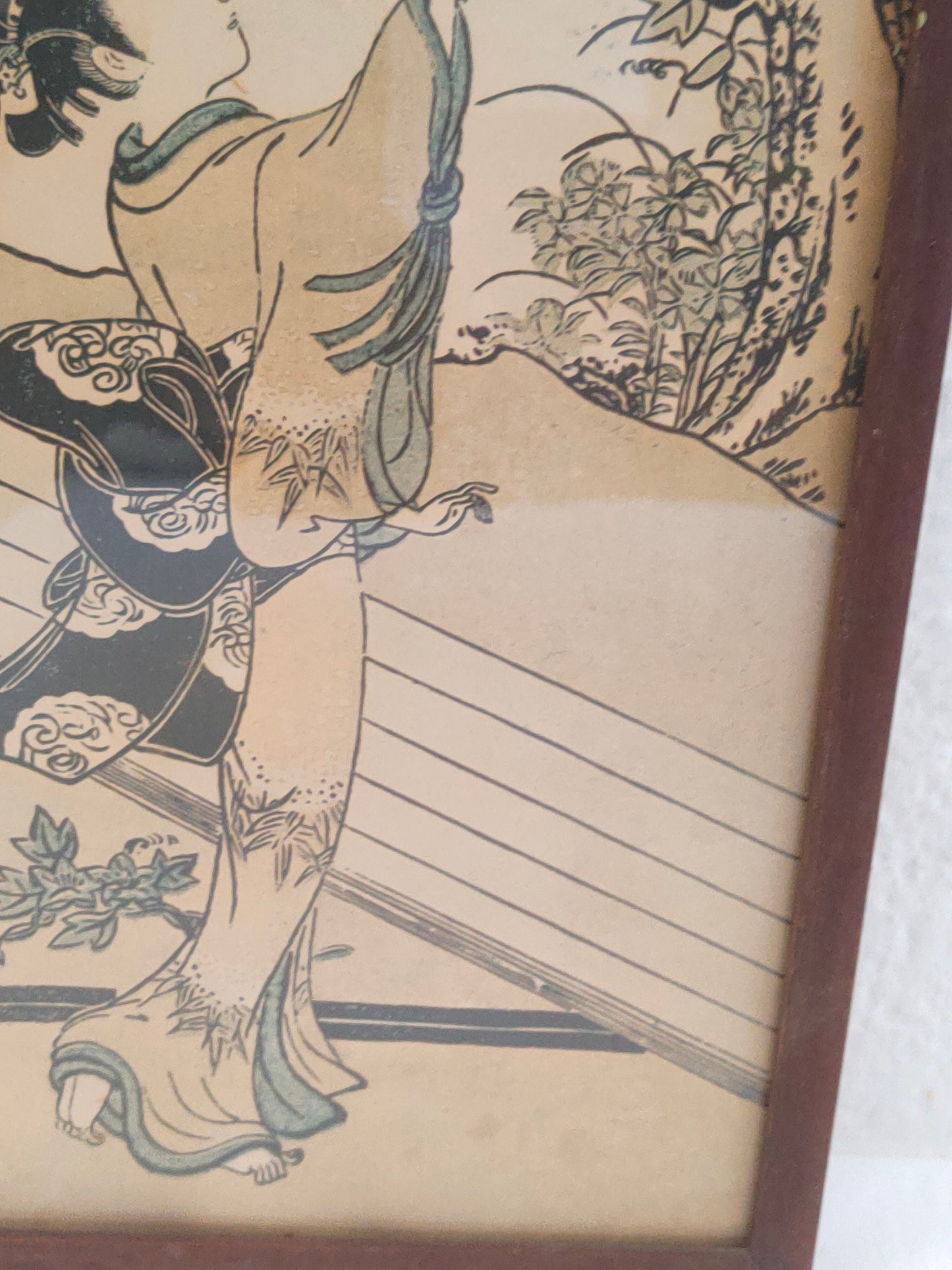 Stampo Giapponese con Donne in Kimono - Bellezza e Tradizione