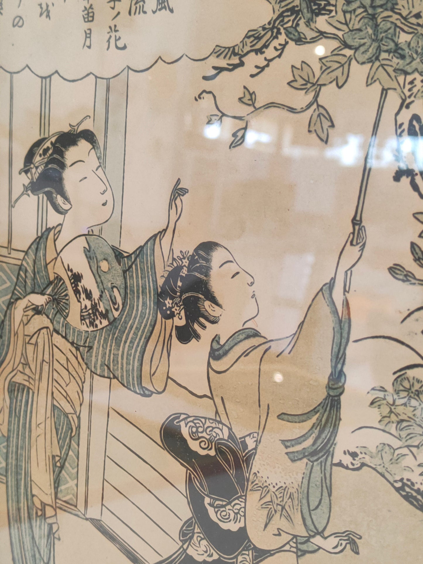 Stampo Giapponese con Donne in Kimono - Bellezza e Tradizione