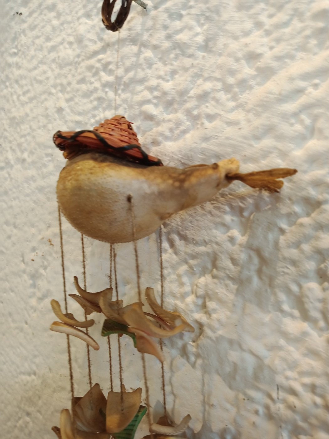 Scaccia Pensieri con Pesce Palla Artigianale - Atmosfera Rilassante e Unicità nella Tua Casa