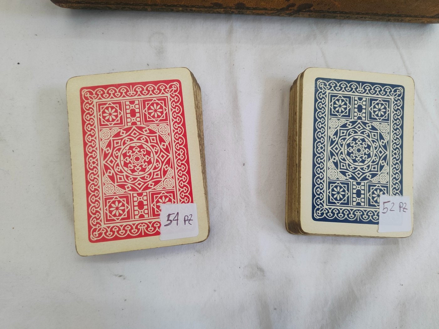 Scatola antica in legno e pelle modiano made in Italy