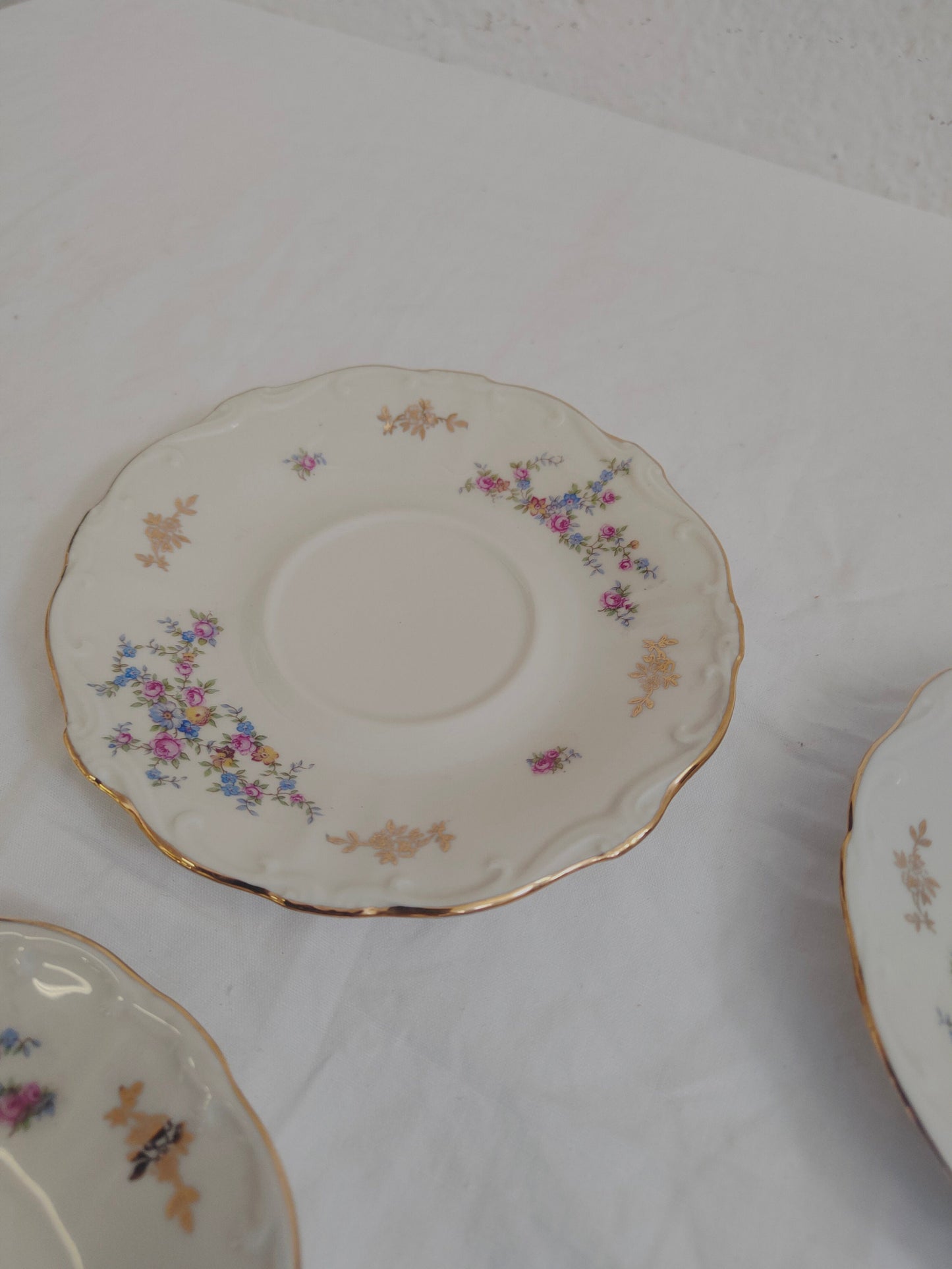 Set di Sei Piattini in Ceramica Bavaria - Eleganza e Raffinatezza a Tavola