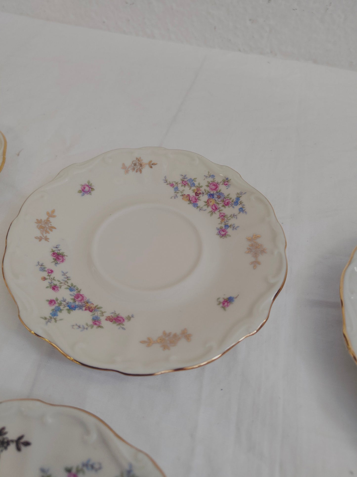 Set di Sei Piattini in Ceramica Bavaria - Eleganza e Raffinatezza a Tavola