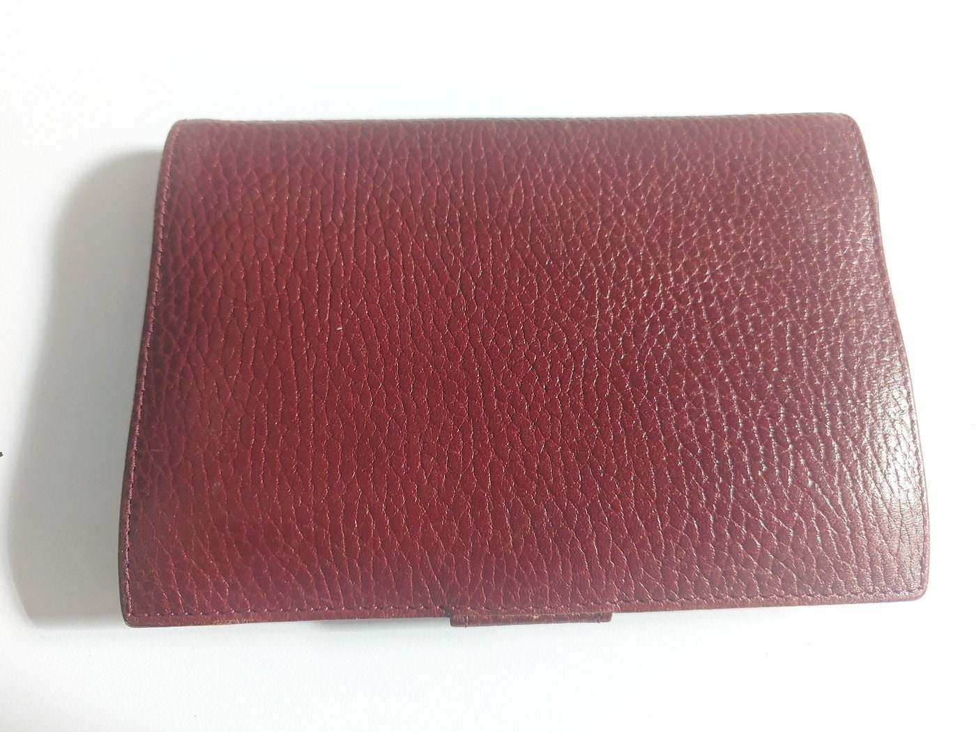 Cartier Paris Women's Wallet in Bordeaux Red Leather