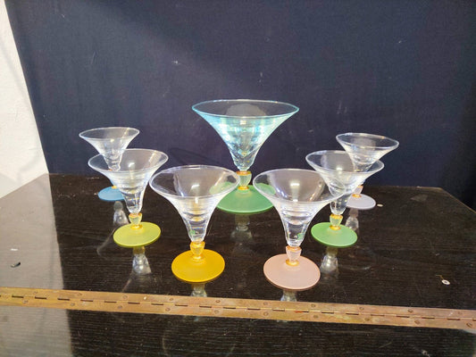 Crystal Ice Cream or Fruit Salad Bowl Set - Elegance and Refinement at the Table