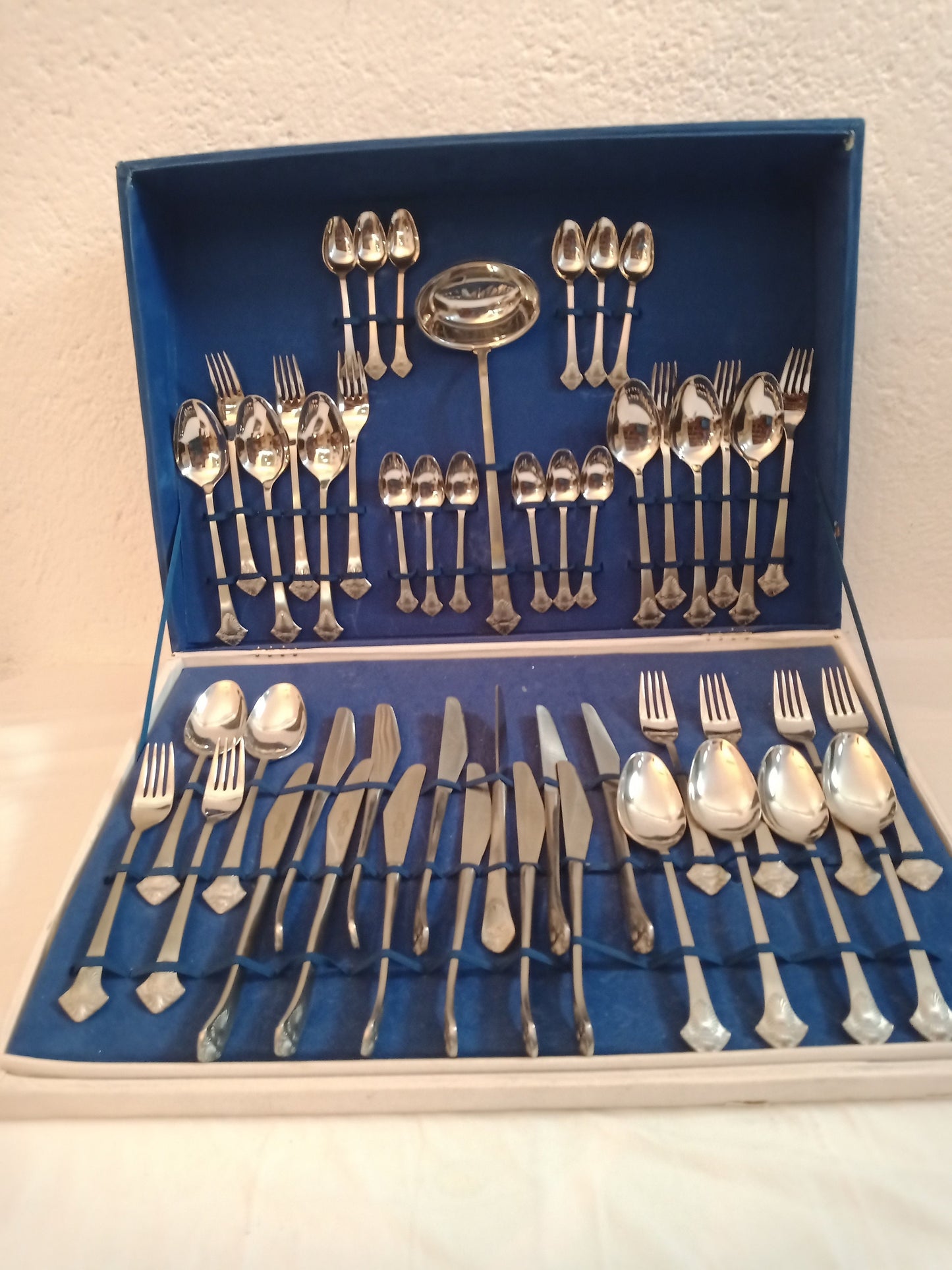 Servizio Posate da 12 Persone - Elegante Regalo di Nozze in Scatola originale