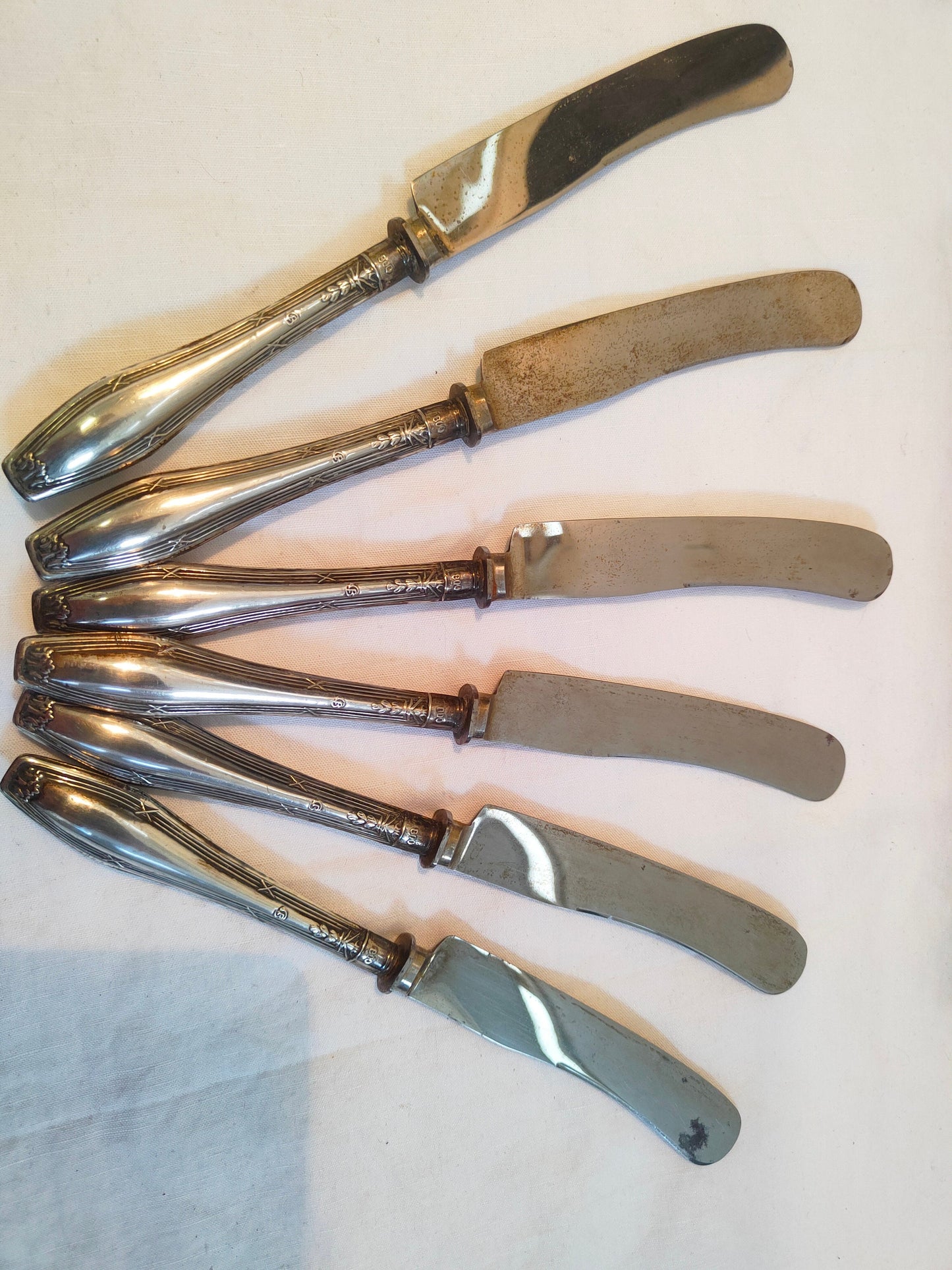 Servizio Vintage con Posate per burro in Argento 800: Per tavola o ristorante