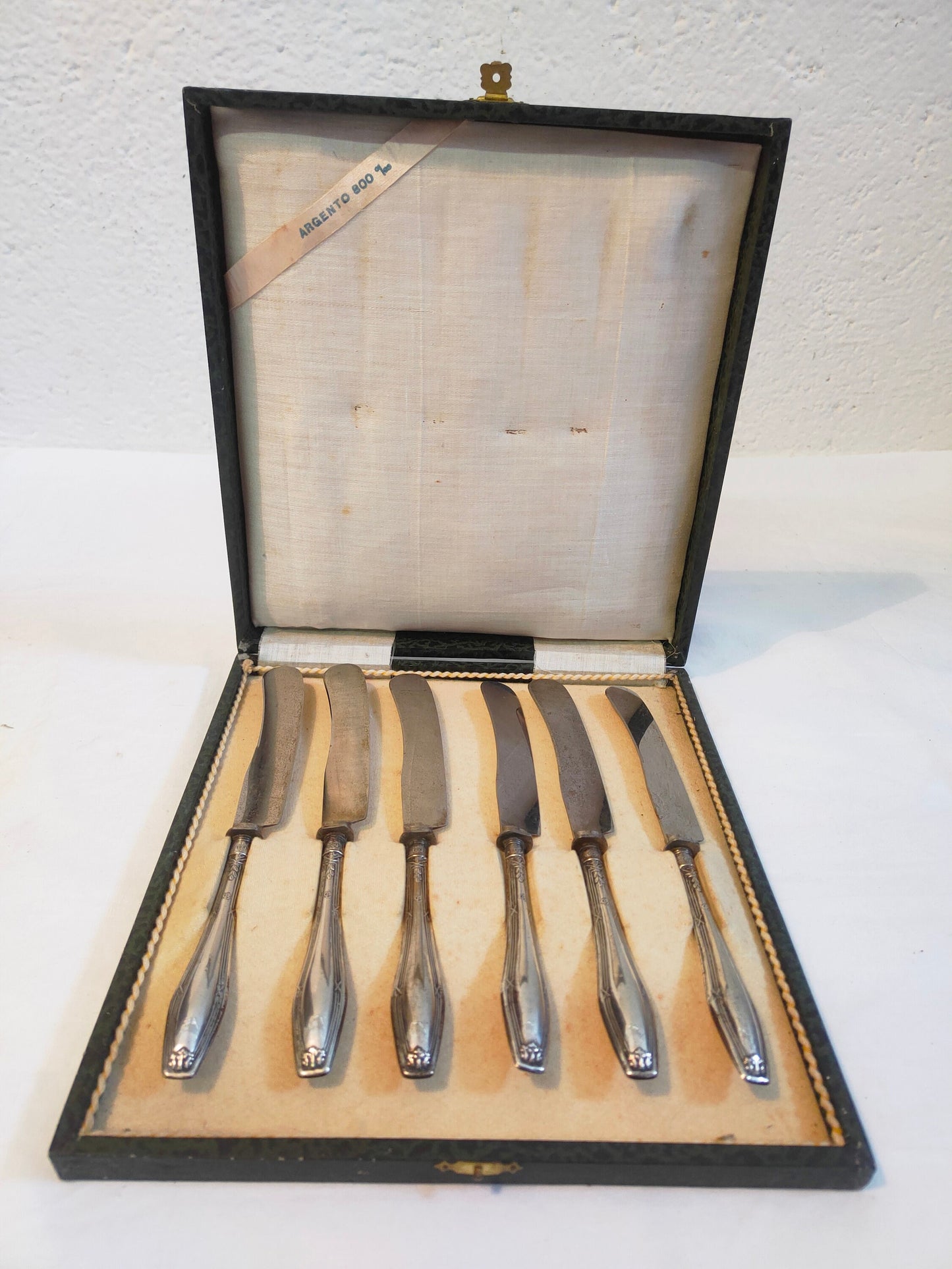 Servizio Vintage con Posate per burro in Argento 800: Per tavola o ristorante