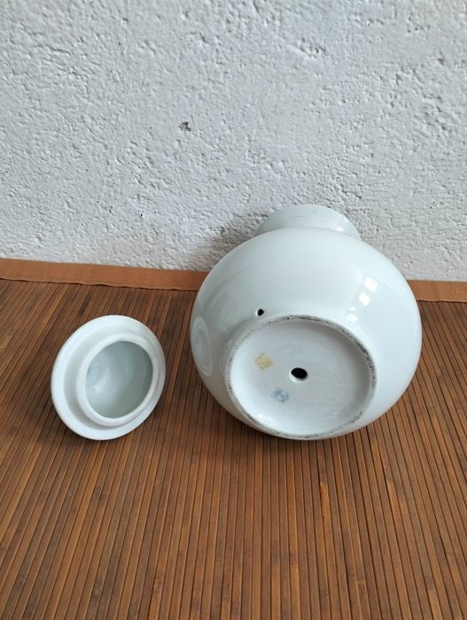 Base per Lampada in Ceramica Bianca - Stile Moderno, Classico e Vintage