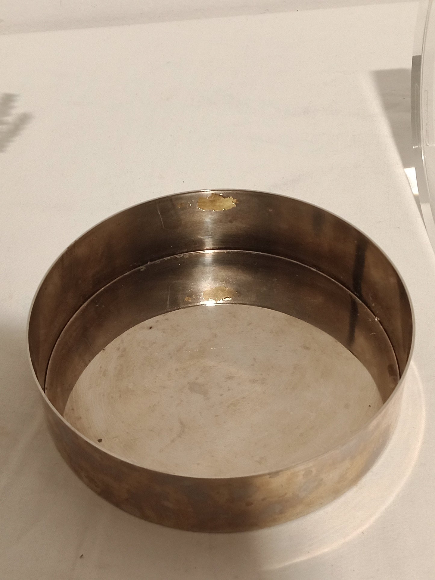 Scatola Cilindrica Vintage Argentata Maison R. DEBLADIS - Parigi