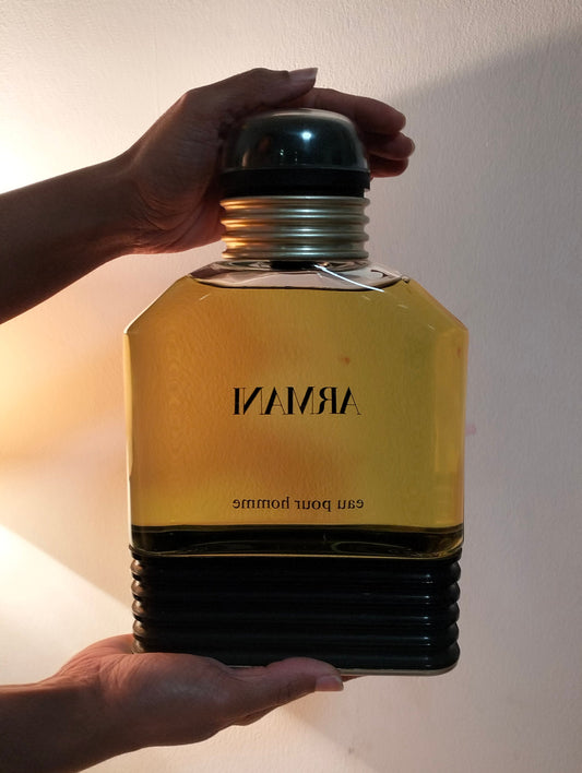 Profumo Vintage Uomo Armani Eau pour Homme 1000 ml Anni '80 Sigillato  Raro da Collezione, Iconico e Nuovo