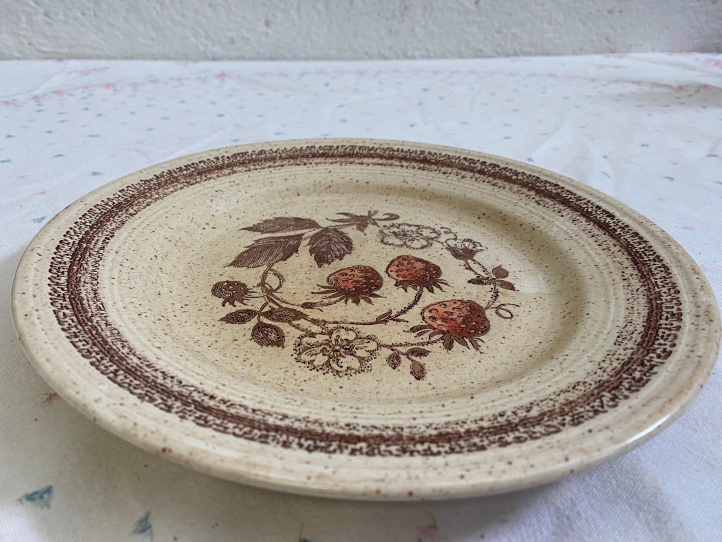 Piatto Vintage da Cena Churchill Homespun Stonecast Range | 24cm | Prodotto in Inghilterra