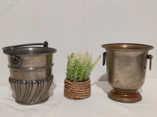 Due Secchielli Porta Ghiaccio Vintage: Un tocco di fascino retrò per la tua casa