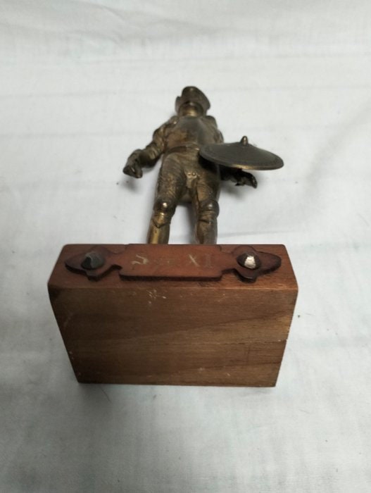 Statua Cavaliere in Armatura Bronzo - Decorazione Medievale, Arredo Casa, Idea Regalo