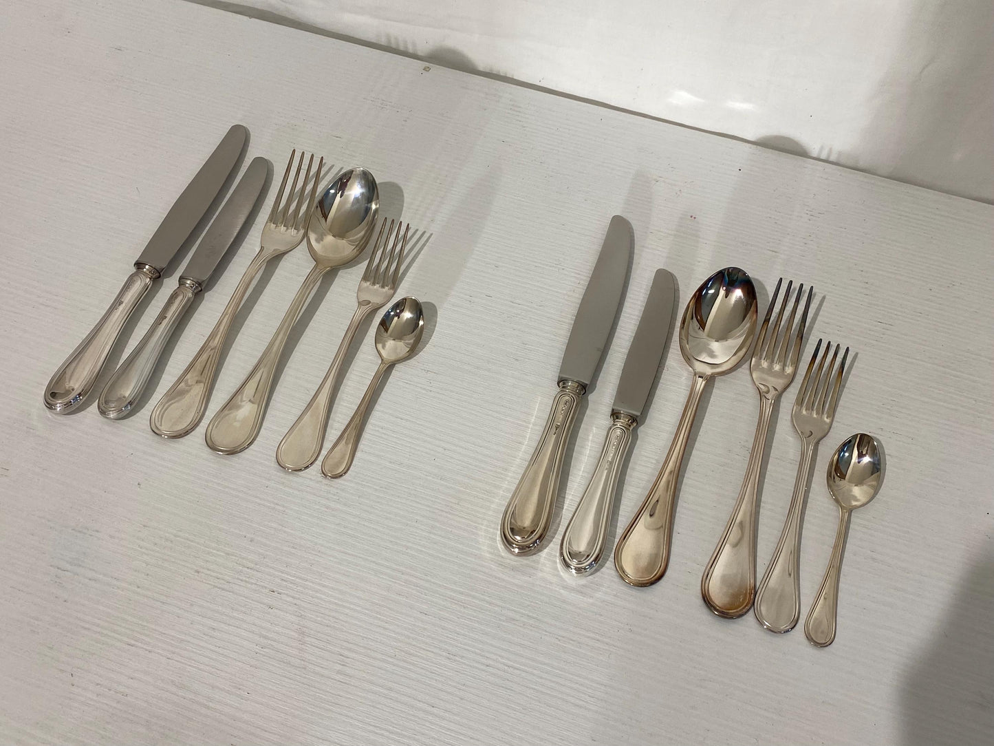 Elegante Servizio di Posate Stancapiano in Argento 800 per Due - Un Regalo di Nozze Perfetto