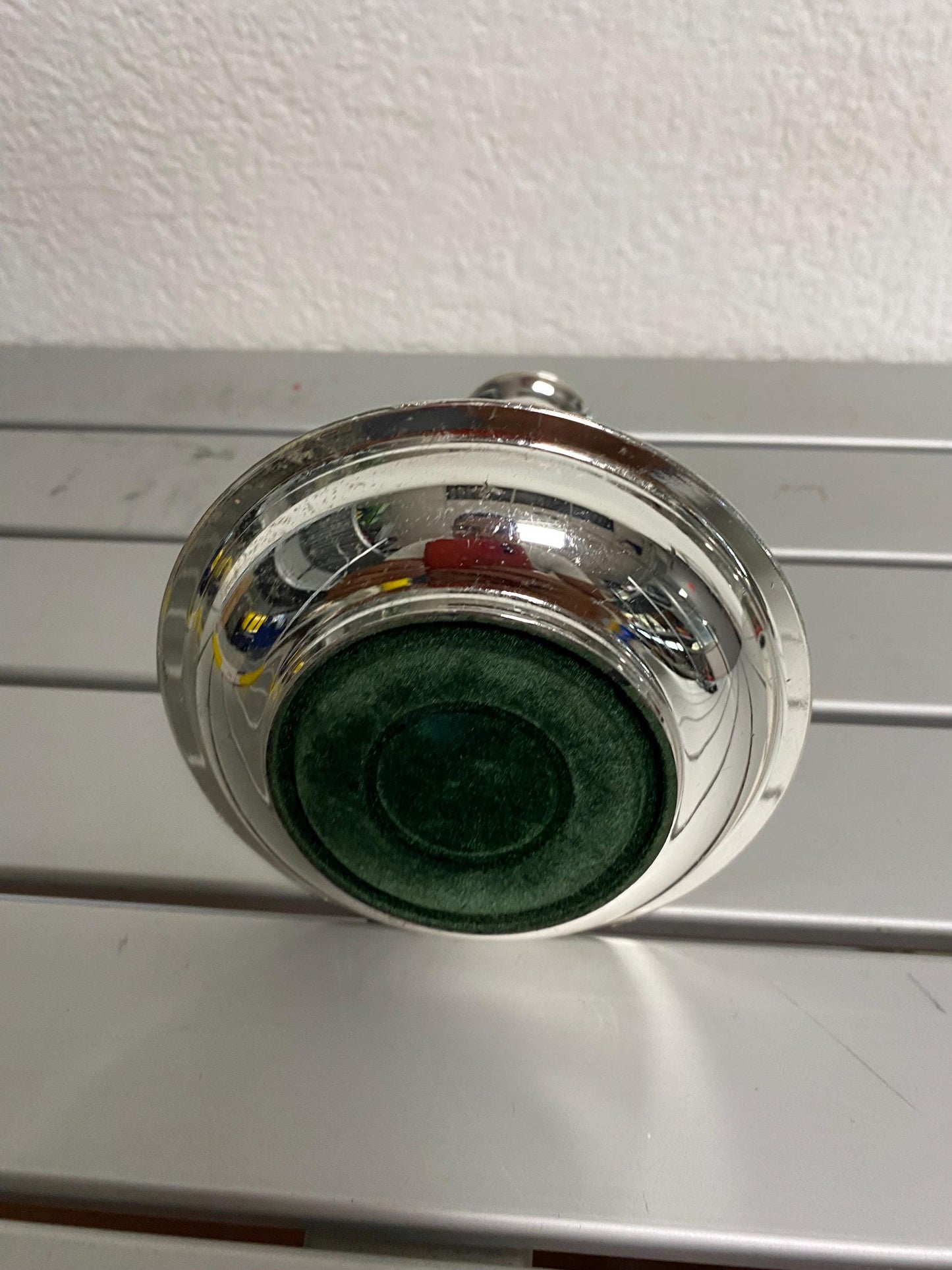 Portacandele 15 cm in argento placcato