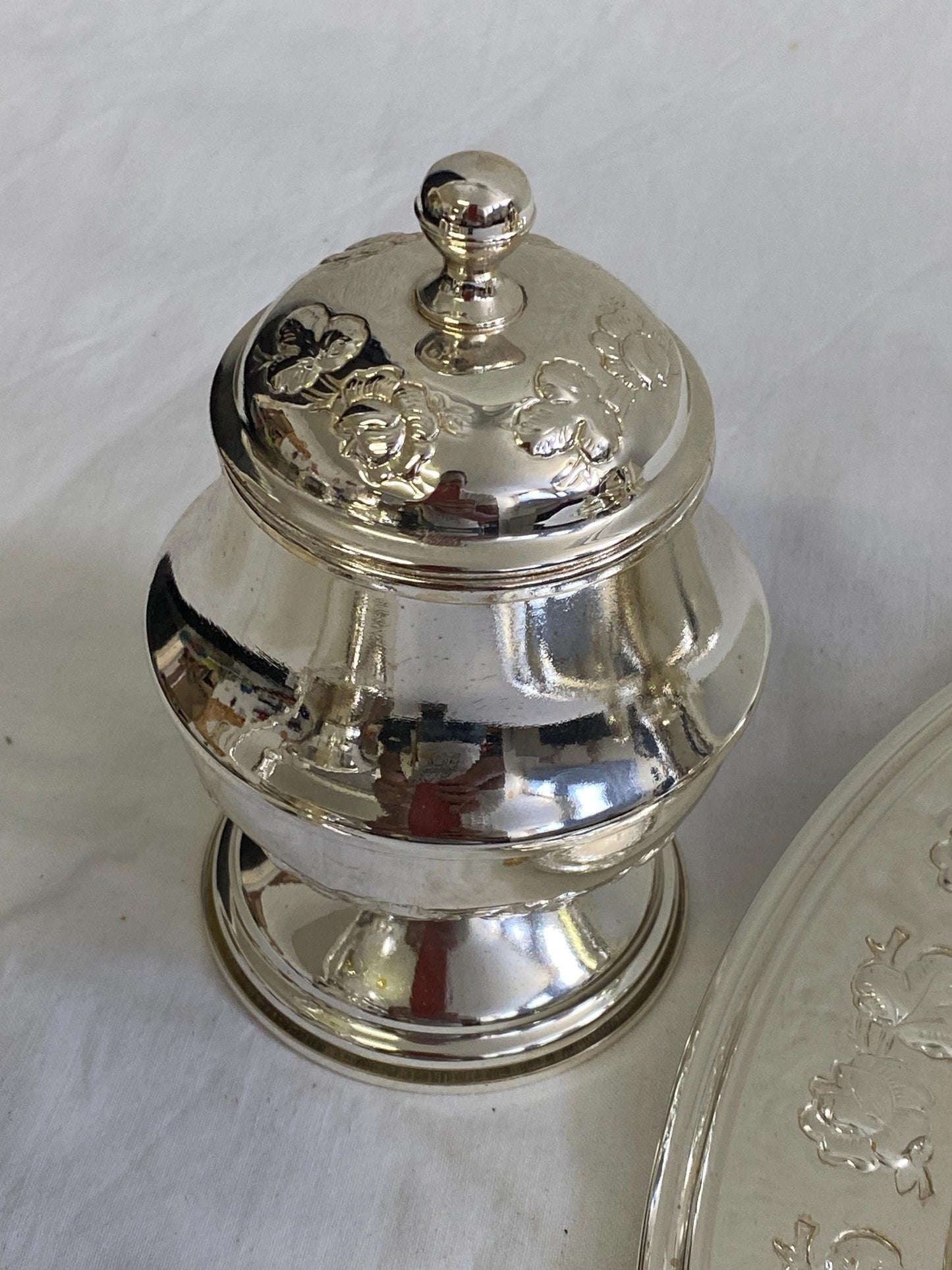 Servizio da Tè Vintage Placcato Argento | Stile Edoardiano